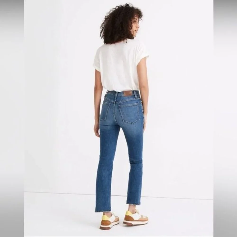 Madewell Slim Demi-Boot Jeans high waisted 26